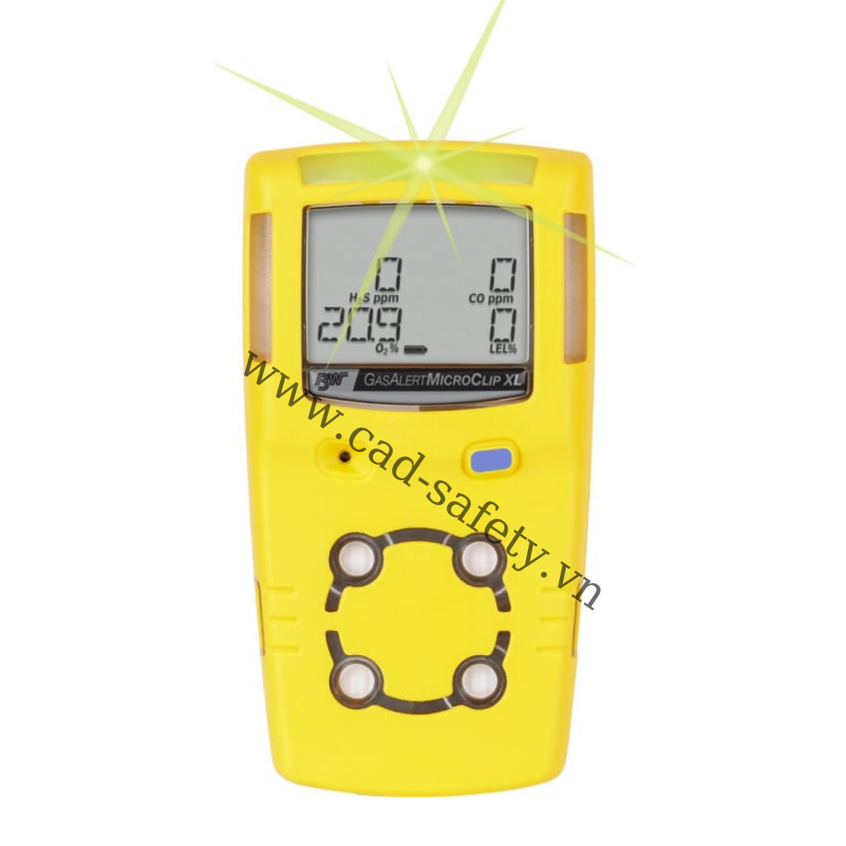 Máy dò 4 khí cầm tay Honeywell BW™ MicroClip XL/X3